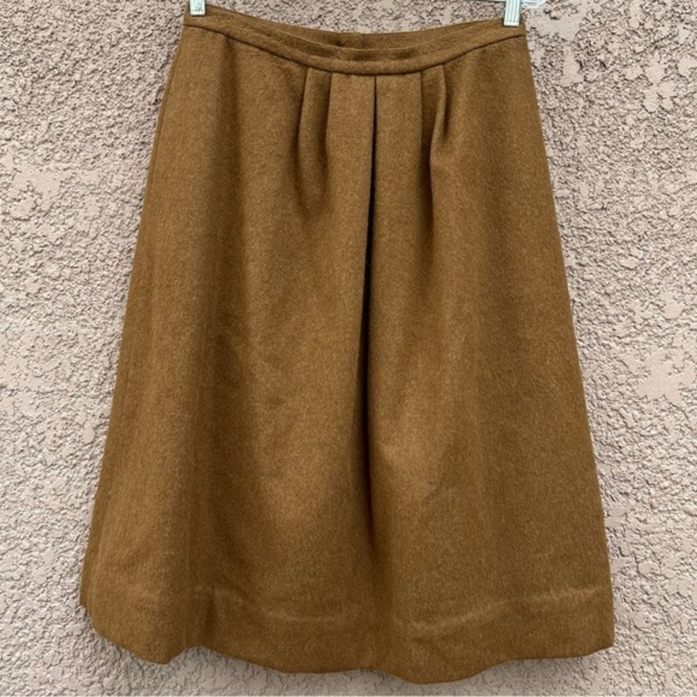 Harve‎ Bernard Size 12 Women Wool Skirt Fall Winter Preppy Modest Light Academia